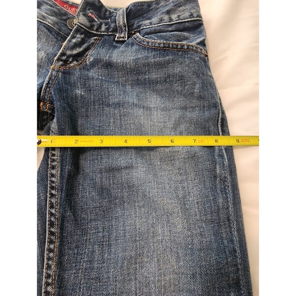 Guess Jeans Light Wash Stretch Size 26 Cuffed‎ Legs - Picture 8 of 9